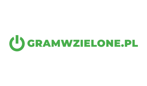 Gram w zielone Logo