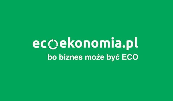 Ecoekonomia_Logo zielone tlo